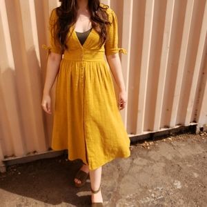 Free People Love of My Life Midi Dress